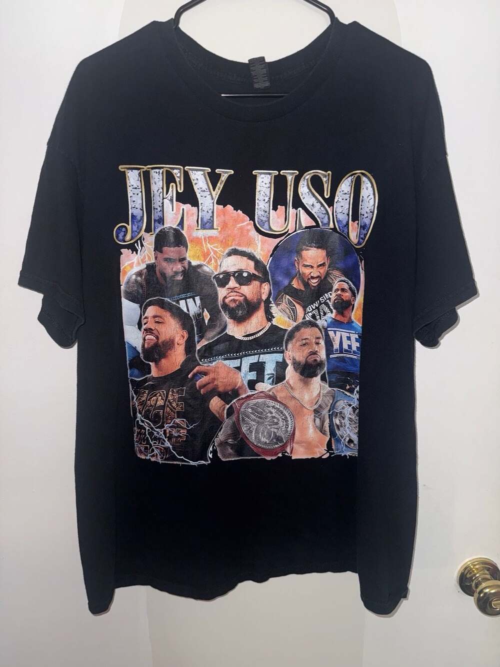 WWE Jey Uso Vintage Graphic T-Shirt